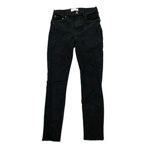 REFORMATION Black Skinny Jeans High Rise Denim‎ - Size 28
